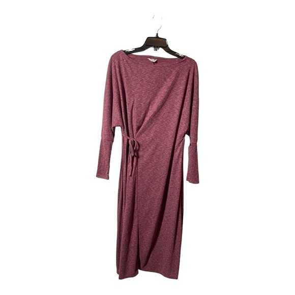 𝅺caslon COZY LONG SLEEVE KNIT WRAP DRESS - Picture 6 of 11